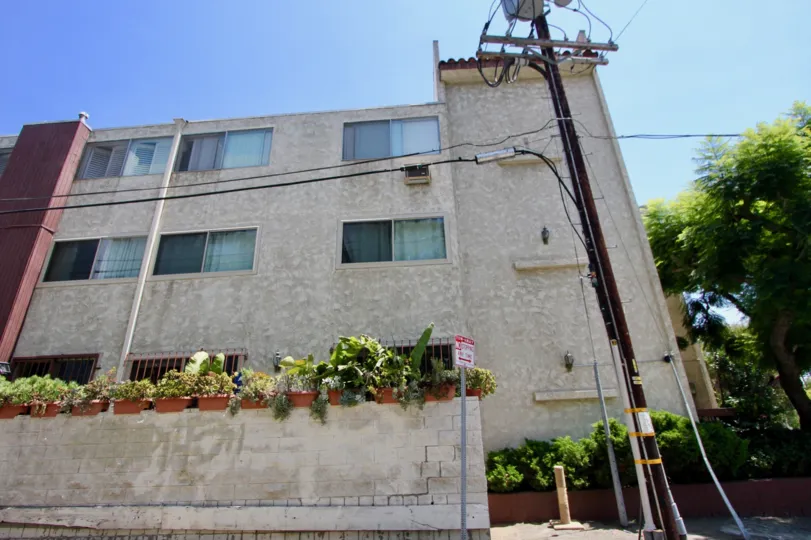 Casa Real apartment building in Brentwood, California