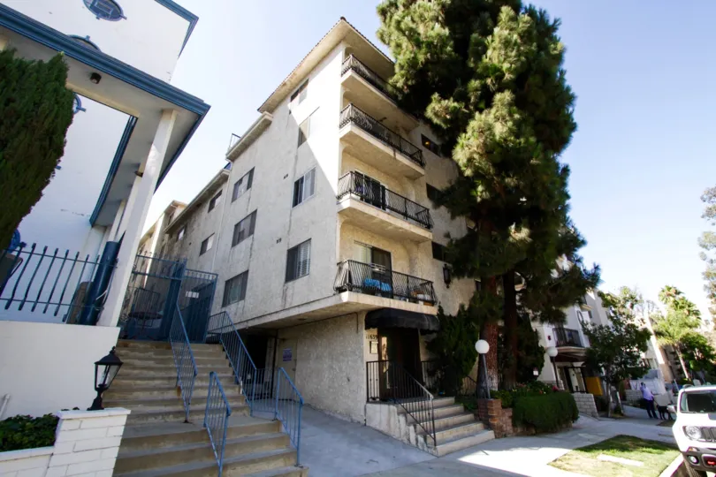 View of the Chenault Towers condos