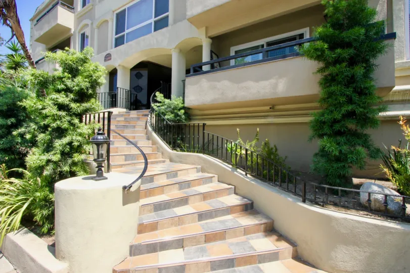 The enticing entryway to the serene halls of the Chenault Villas