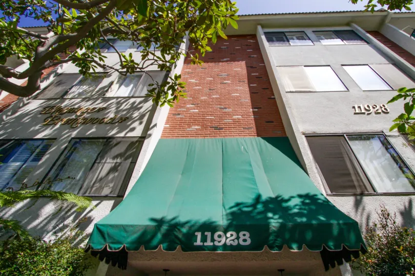 Address numbers on the Elegance Kiowa Canopy entrance