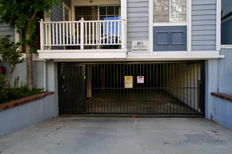 Gorham Regency offers gated parking