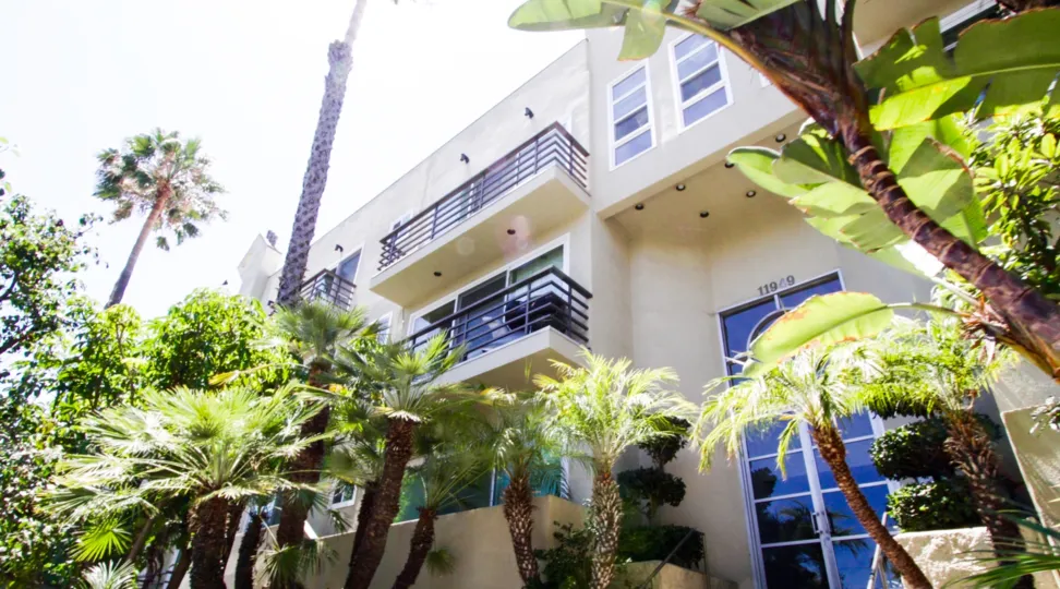 Halleys comet condos offer balconies on each level