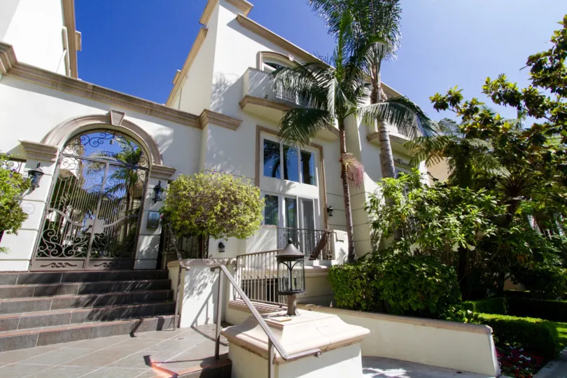 Mayfield Gardens is a beautiful Mediterranean building in Brentwood