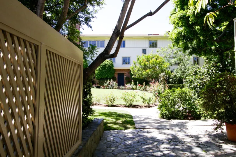 Sunset Brentwood complex is lushly landscaped