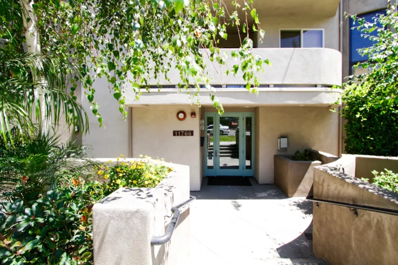 Entry door to the Sunset Granville lobby