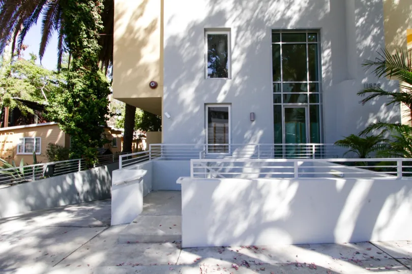 Walkway leading to The Chenault entrance