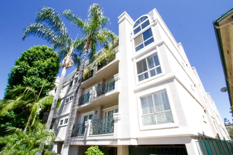 The Villa Monet is a midrise condo building in Brentwood