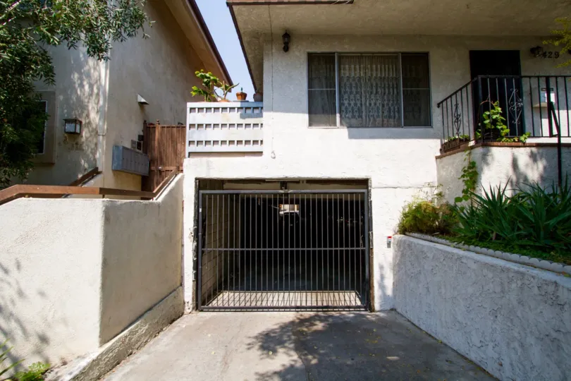 The parking for 429 E Providencia Ave