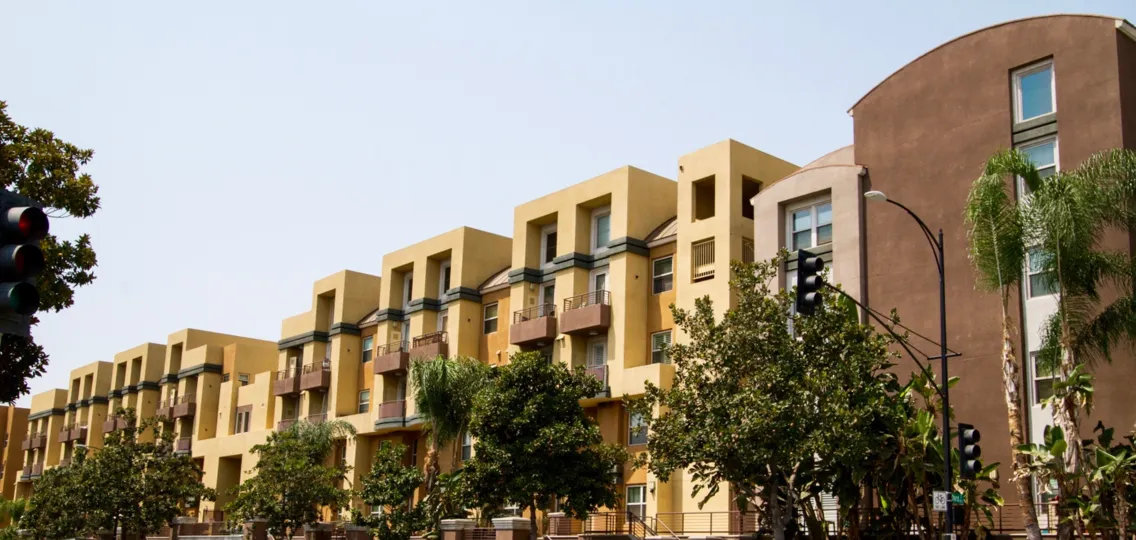 The Burbank Village Walk building in Burbank California