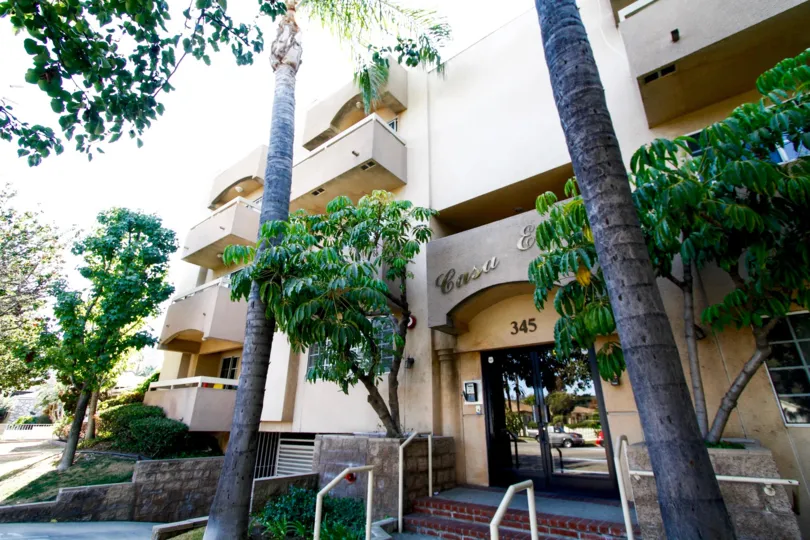 The Casa Eva II name above the entrance