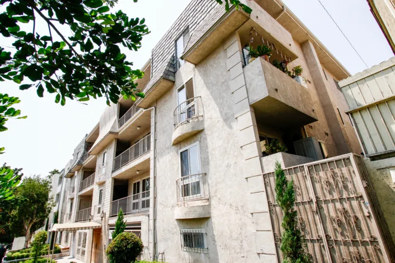 The balconies seen at Foothill Chatau