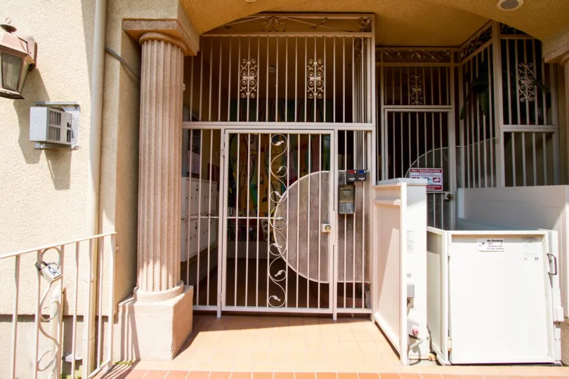 The entrance into Habitat East in Burbank California