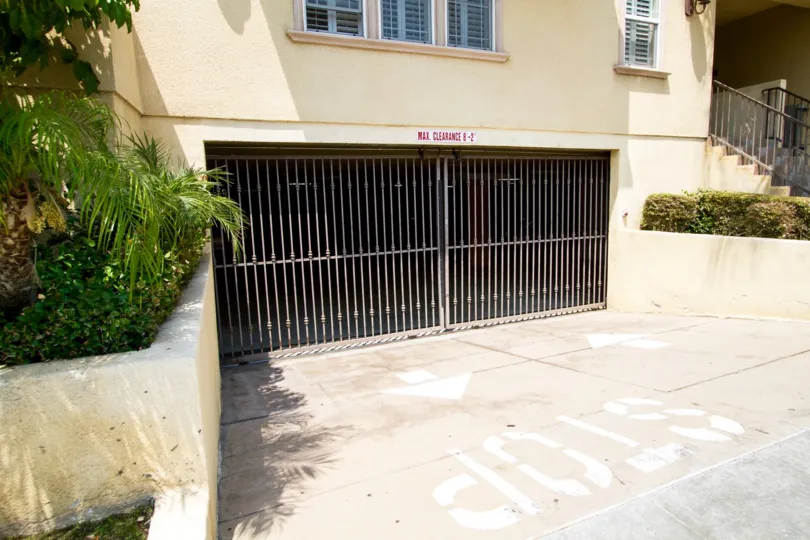 The parking for Magnolia Rose