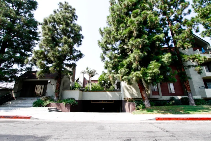The landscaping seen around McCambridge Townhomes