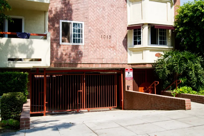 The parking for Metro Walk