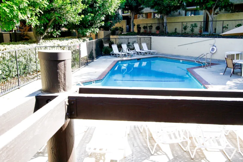 The pool at the Parkside Equestrian