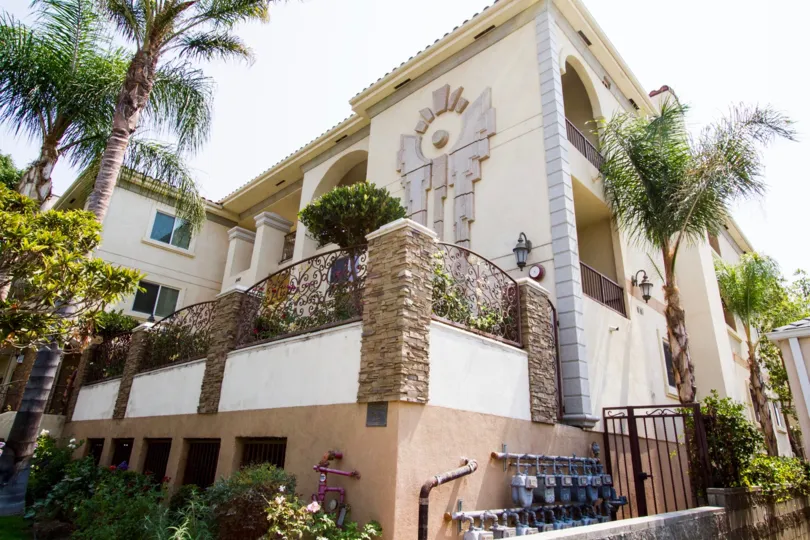 The décor at The Angeleno Regency in Burbank California