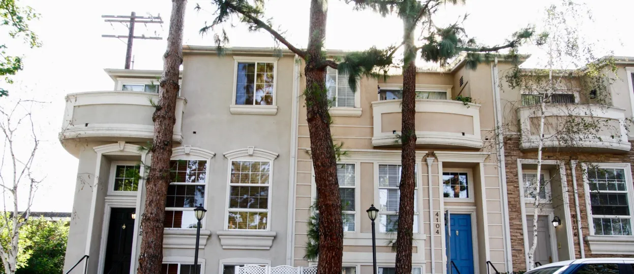 The Brownstones building in Burbank California