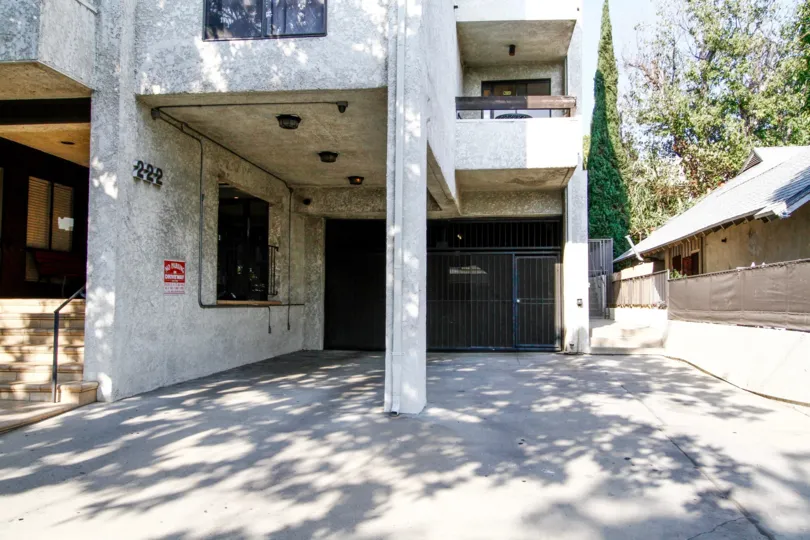 The parking for Toluca Village