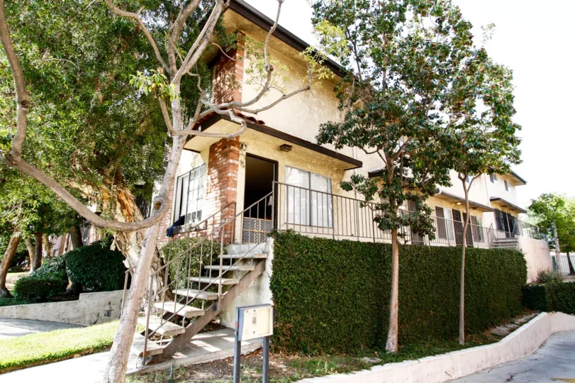 An entrance into Whitnall Villas