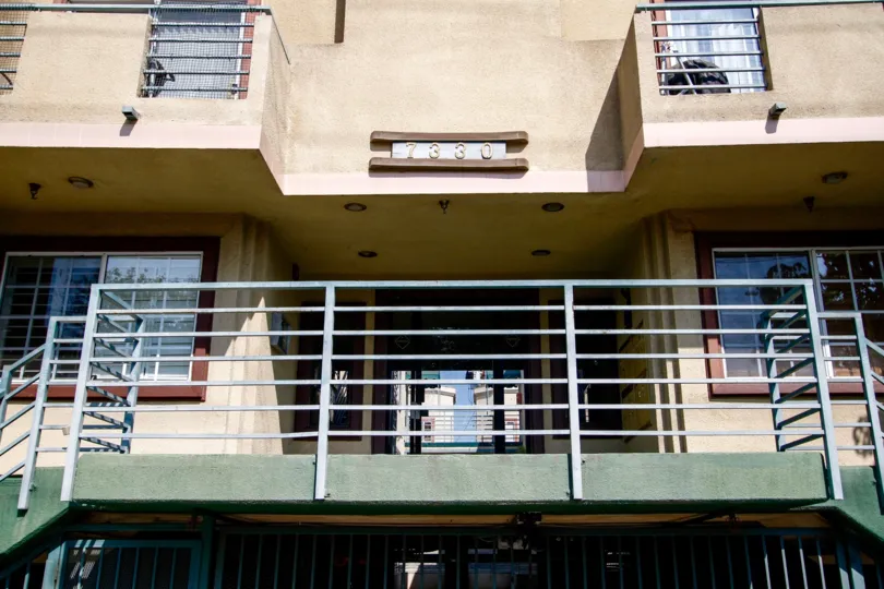 The balcony seen at Eton Regency East