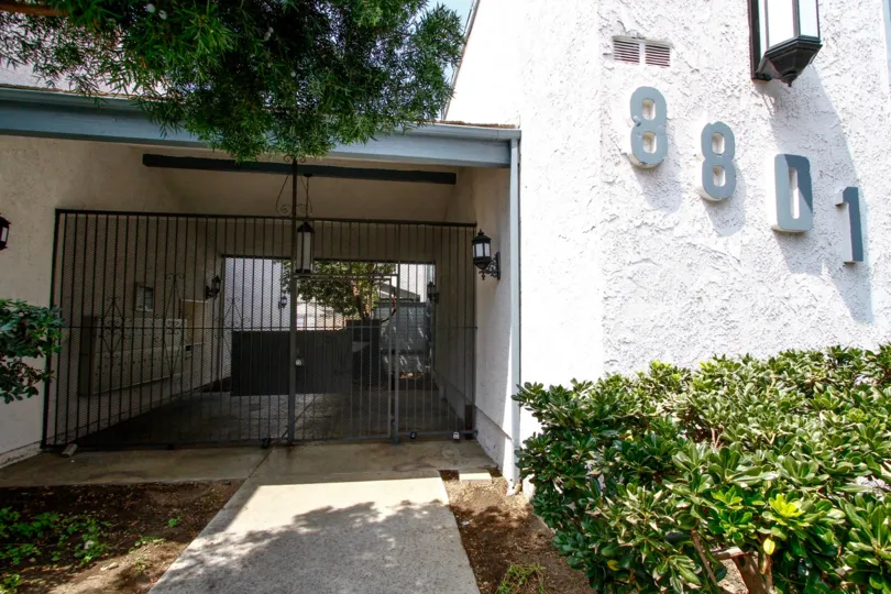 The entrance into Indpedence Hall
