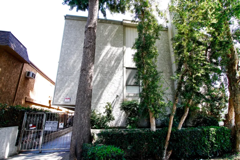 The Jordan Condos building in Canoga Park California