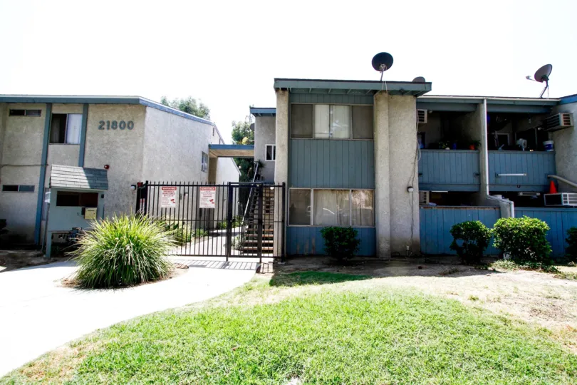The building at Olive Creek in Canoga Park California