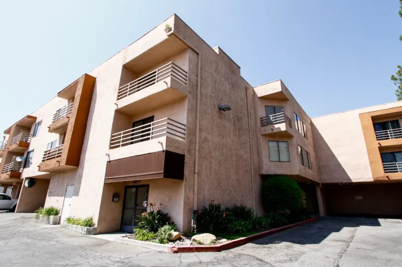 The architecture of the Remmet in Canoga Park California