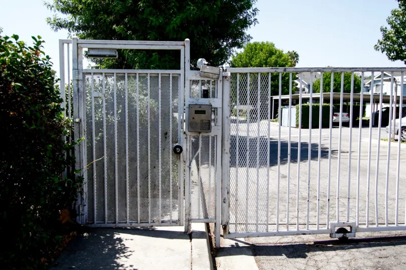 The gates at Shady Grove