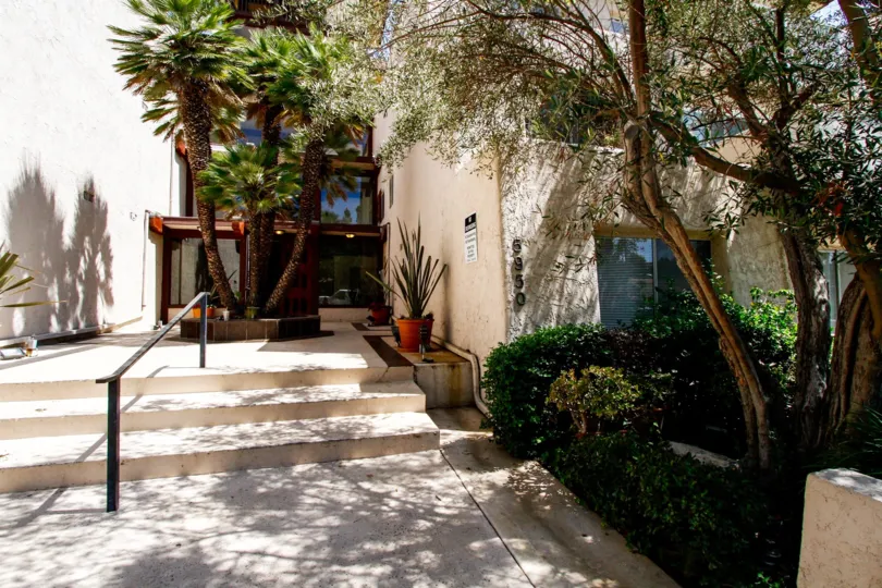 The stairs up to Adobe Grande