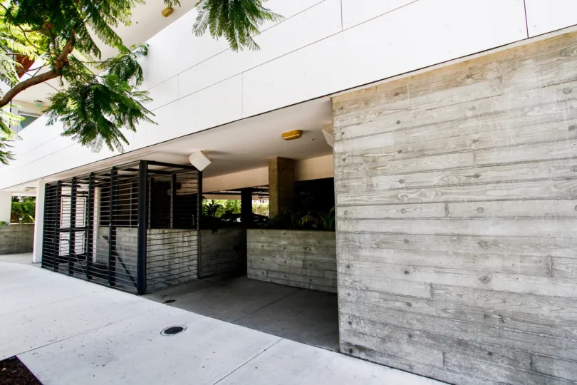 The entryway into Culver Centrale in Culver City
