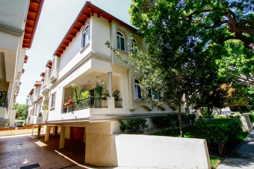 The parking for Culver City Gardens in Culver City