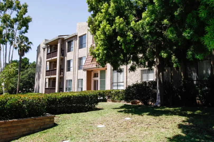 The landscaping at Fox Hills View