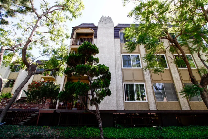 The Green Valley Condominiums building in Culver City