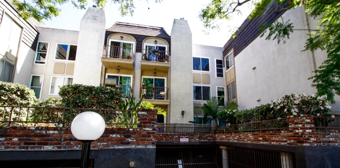 A view of the Green Valley Condominiums in Culver City