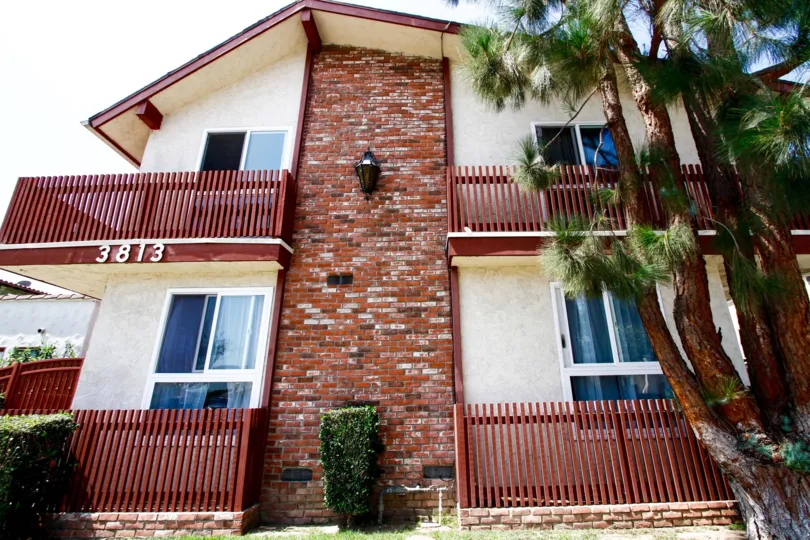 The balconies at Huron Homes