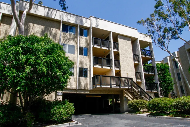 The parking option for Raintree Condominiums
