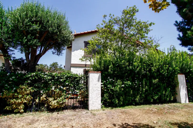 The landscaping around Rancho Higuera in Culver City