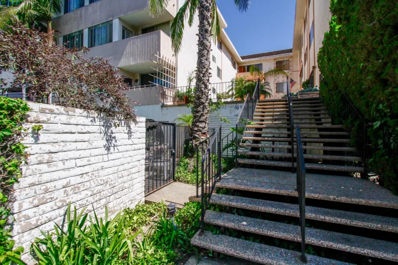 The stairs up to The Kensington