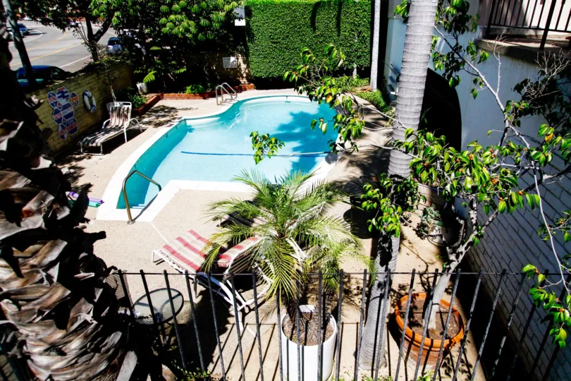 The pool at The Kensington in Culver City
