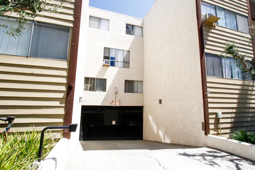 The parking at The Pines in Culver City