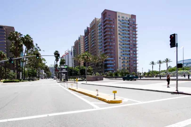Condo building Aqua located in Long Beach
