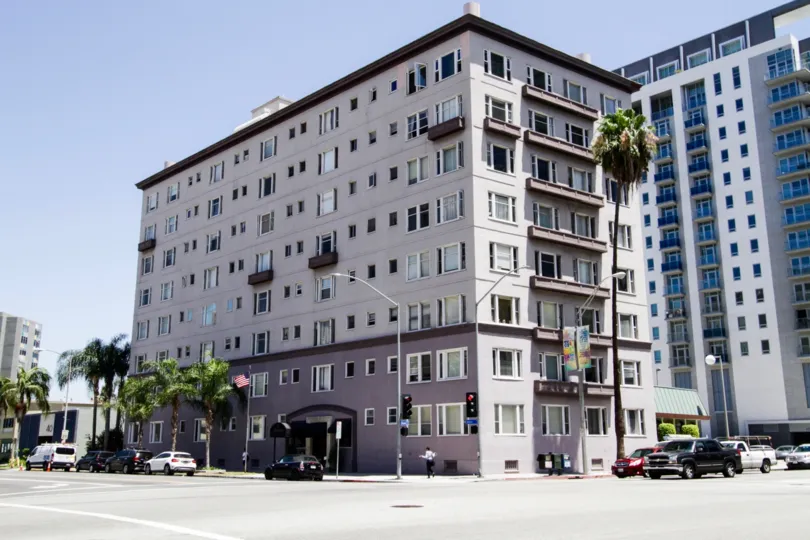 Artaban is a midrise building in Downtown Long Beach