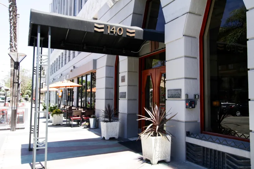 Entry to Lafayette Building
