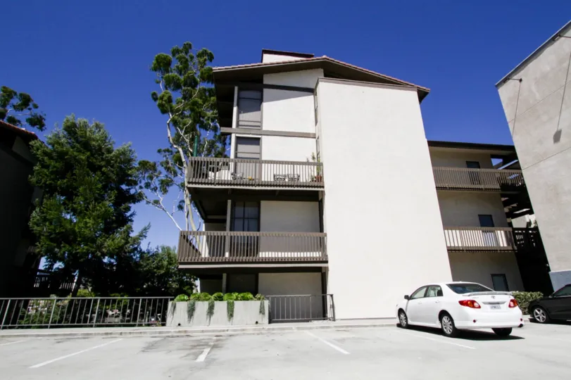 Top Floor condos at Marina Pacifica have raised ceiling
