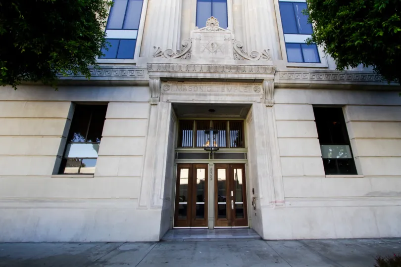 Entrance to the Temple Lofts
