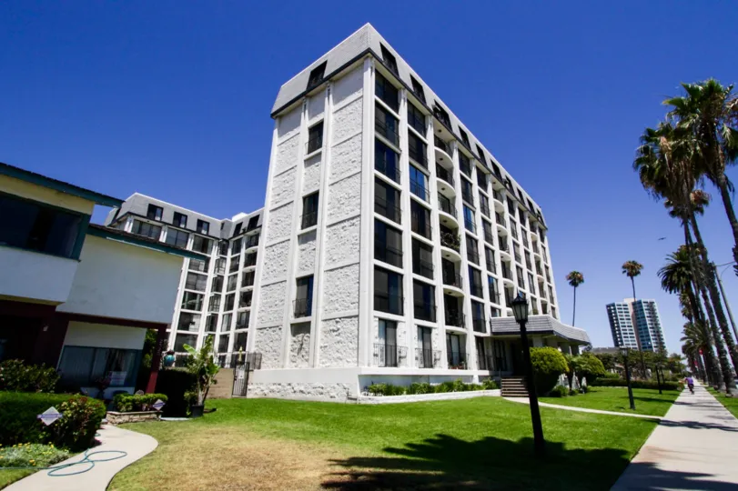The Versailles is a seven story condo building
