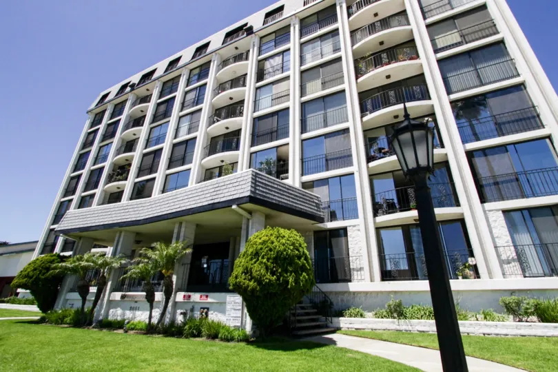 View of The Versailles Condo building
