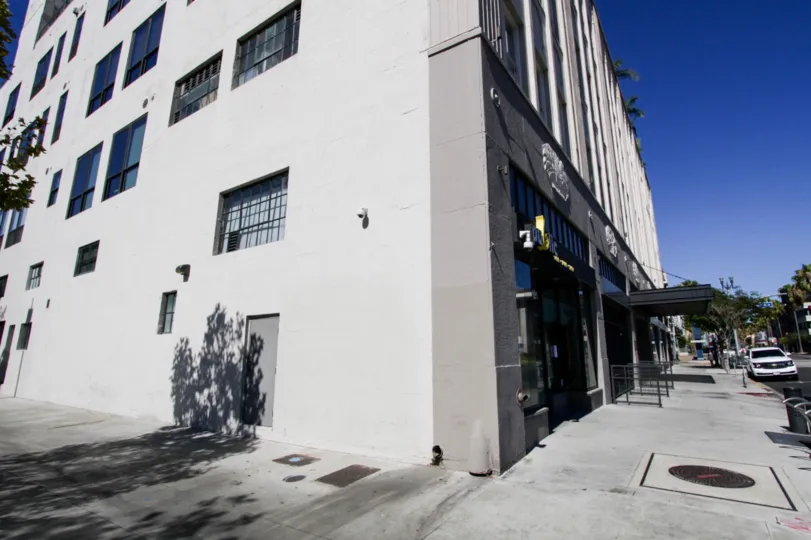 Shops occupy the ground floor of Walker Building Lofts